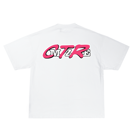 T-SHIRT BOXY CTR PINK - MZE COUTURE