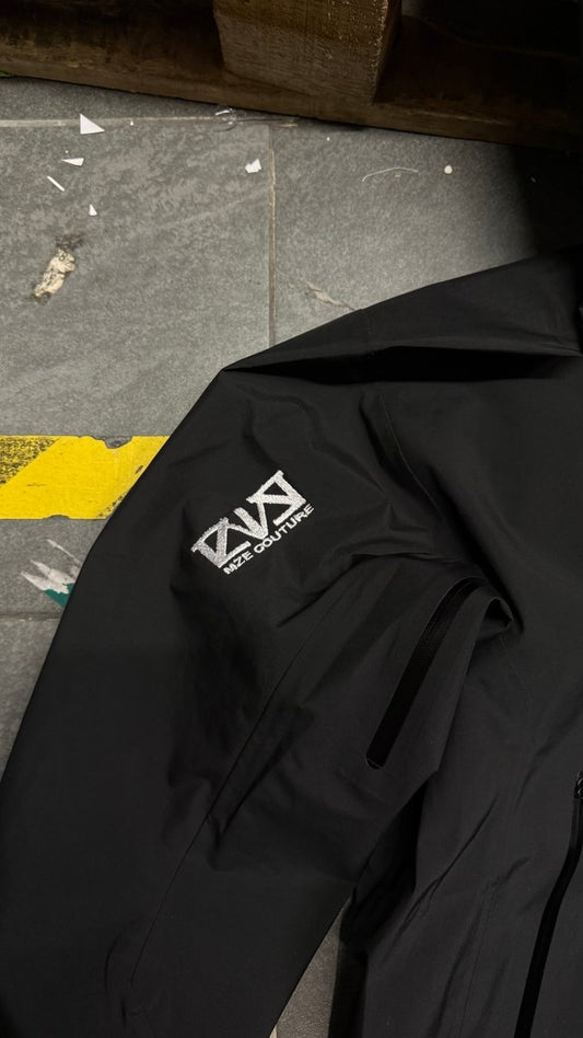 VESTE COUPE-VENT FBI BLACK INTENSE - MZE COUTURE