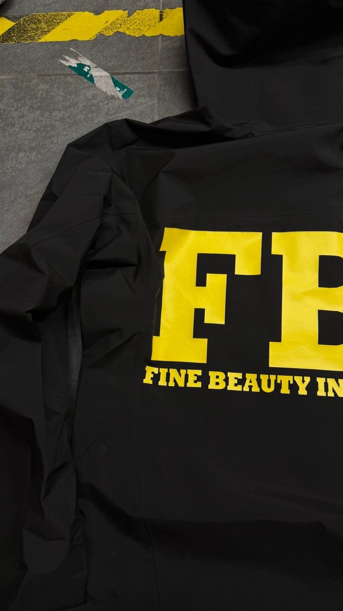 VESTE COUPE-VENT FBI BLACK INTENSE - MZE COUTURE 